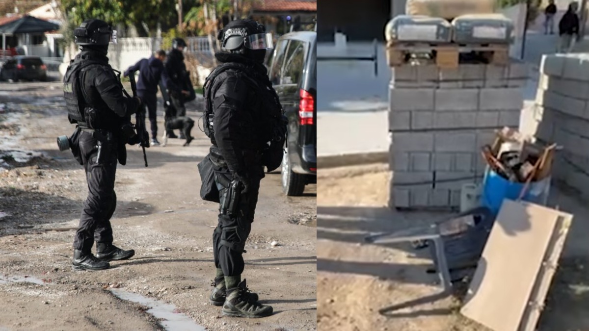 Ασπρόπυργος: Έφοδος της ΕΛΑΣ σε οικισμούς των Ρομά – Έβγαλαν «λαβράκι» οι αστυνομικοί, δείτε τι βρήκαν [βίντεο]