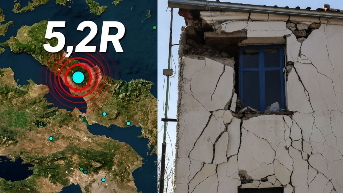 Σοκ με τα βίντεο των πολιτών από στιγμή που γίνεται ο διπλός σεισμός στην Βόρεια Εύβοια – Μεγάλες ζημιές σε κτίρια και κατολισθήσεις