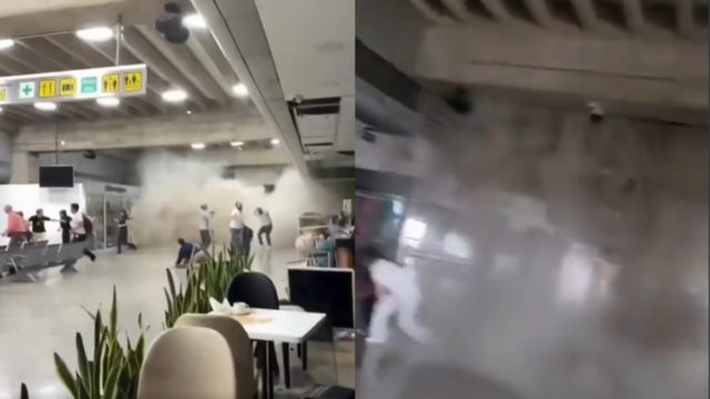 Σεισμός-εφιάλτης στη Βενεζουέλα: Η στιγμή που κατέρρευσε η οροφή από το αεροδρόμιο «Σιμόν Μπολίβαρ» – Δεκάδες νεκροί (video)
