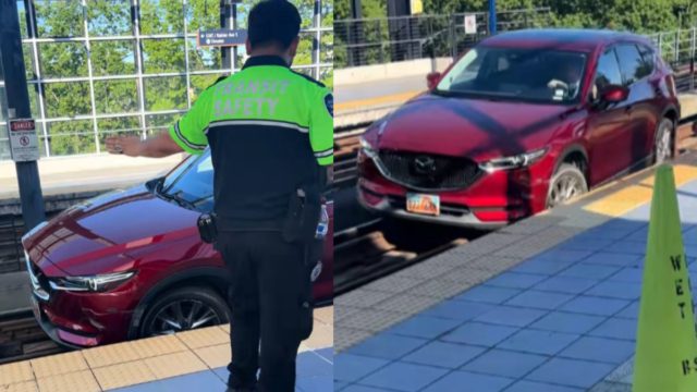 Απίστευτο και όμως αληθινό: Viral η οδηγός που μπήκε σε ράγες σιδηροδρόμου επειδή ακόλουθησε… το GPS (Βίντεο)