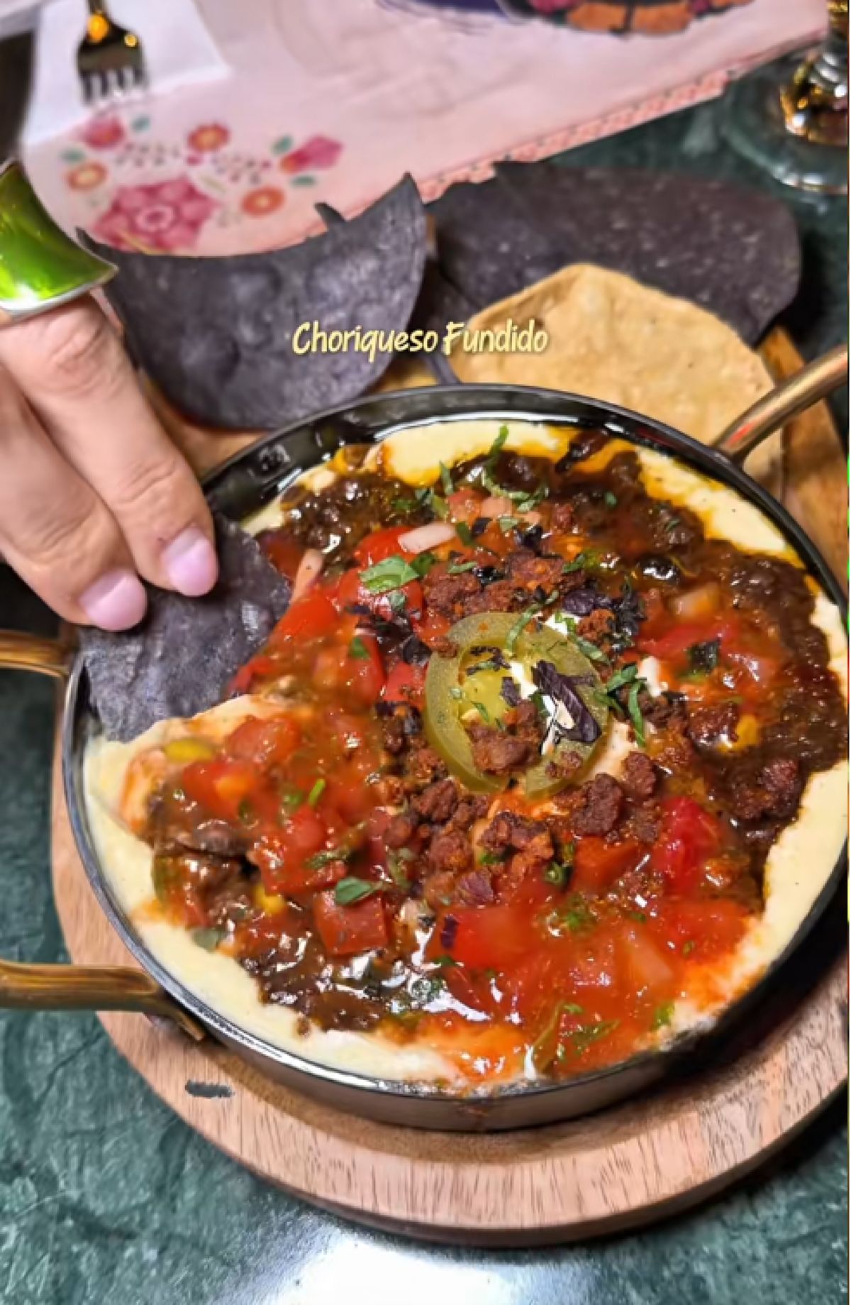 Το Choriqueso Fundido