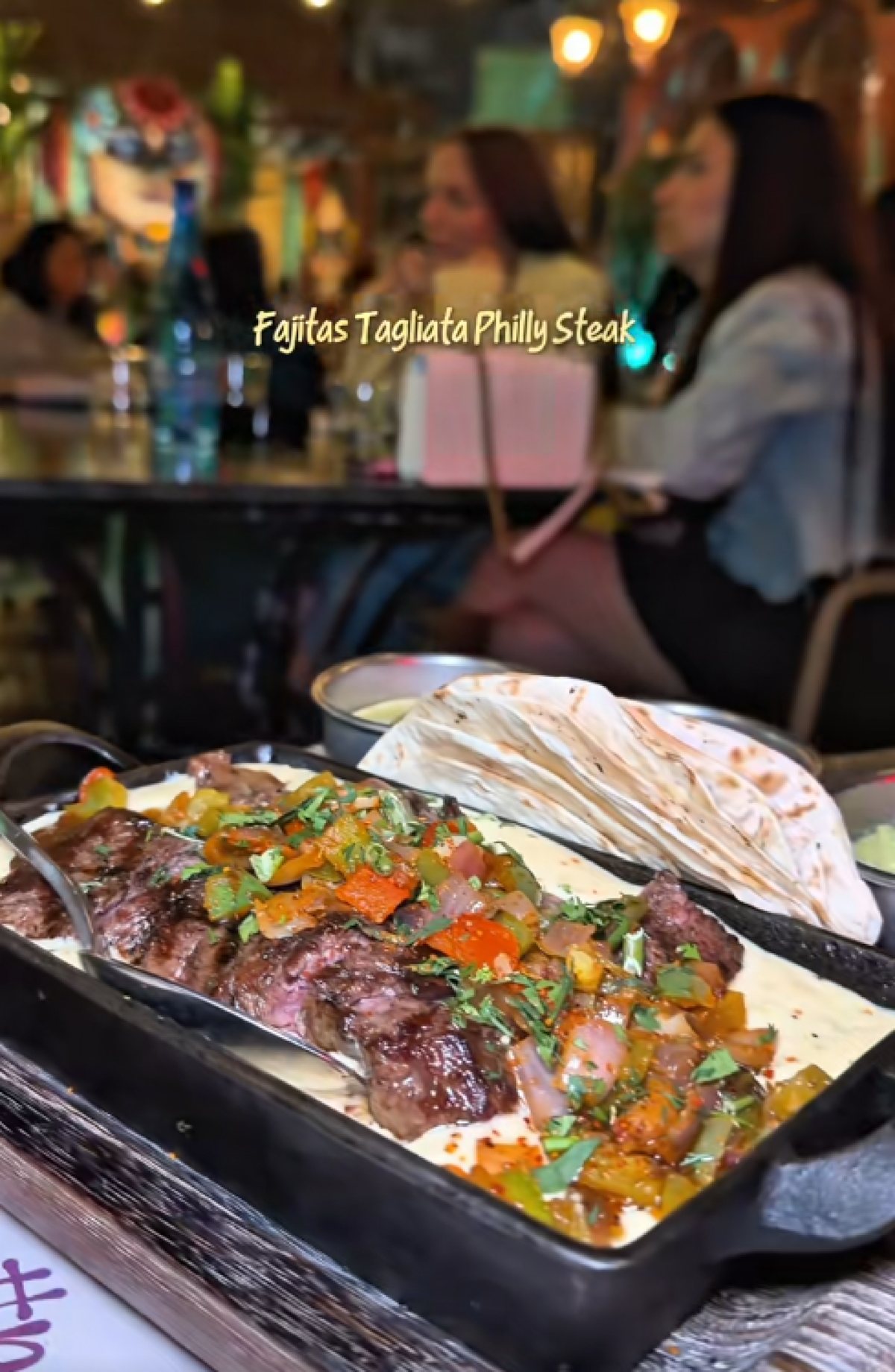 Το Fajitas Tagliata Philly Steak