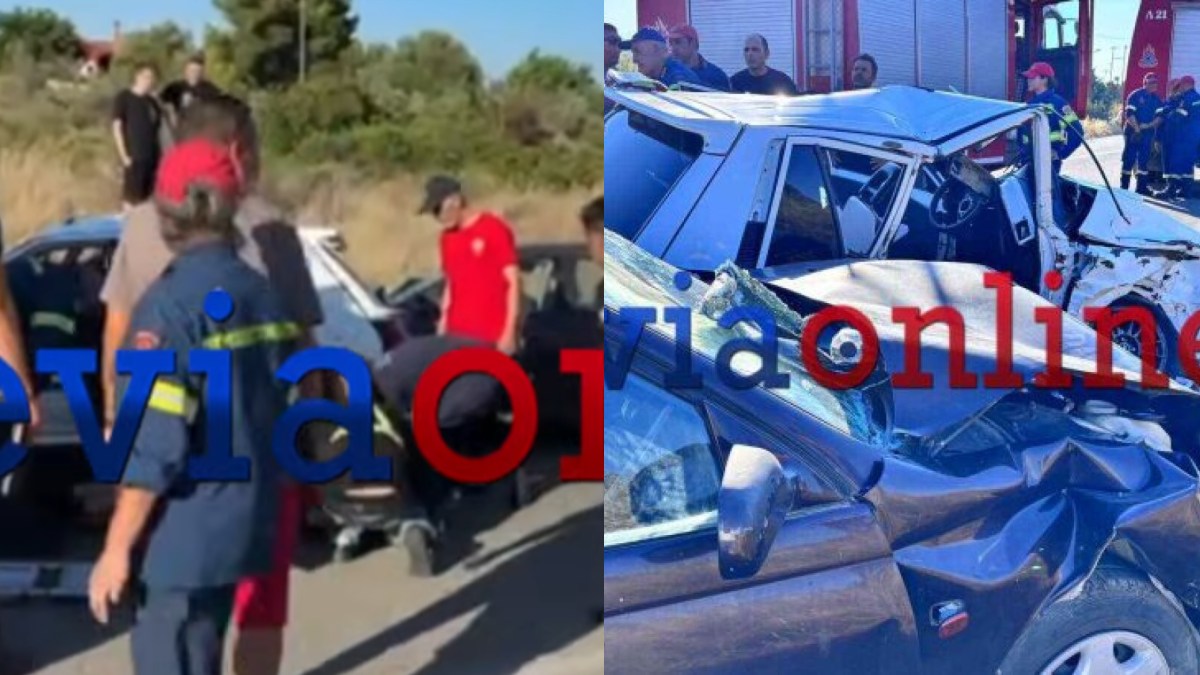 Σοβαρό τροχαίο στην Εύβοια: Τέσσερις τραυματίες στο νοσοκομείο – Δείτε βίντεο
