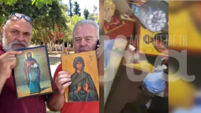 Μυστήριο στα Χανιά: Ποιος πέταξε εκατοντάδες θρησκευτικές εικόνες στα σκουπίδια;