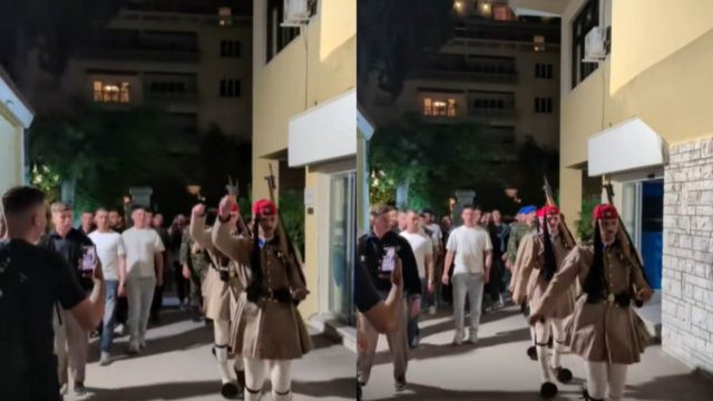 Το συγκινητικό βίντεο από την ολοκλήρωση της θητείας των Ευζώνων 398 Ε ΕΣΣΟ