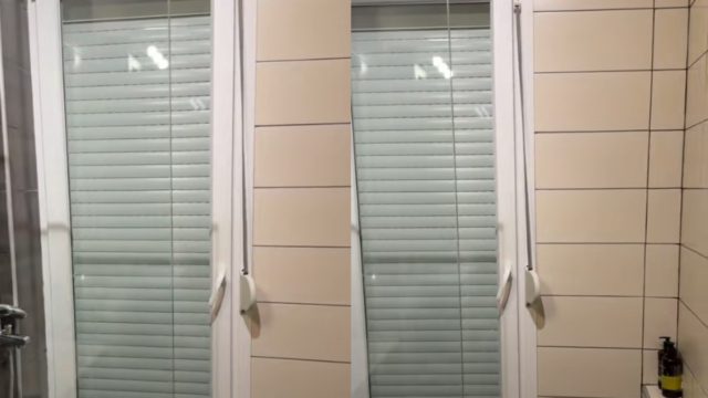 Αν είναι δυνατόν! Έχτισαν την μπαλκονόπορτα του σπιτιού ακριβώς στην… ντουζιέρα του σπιτιού!