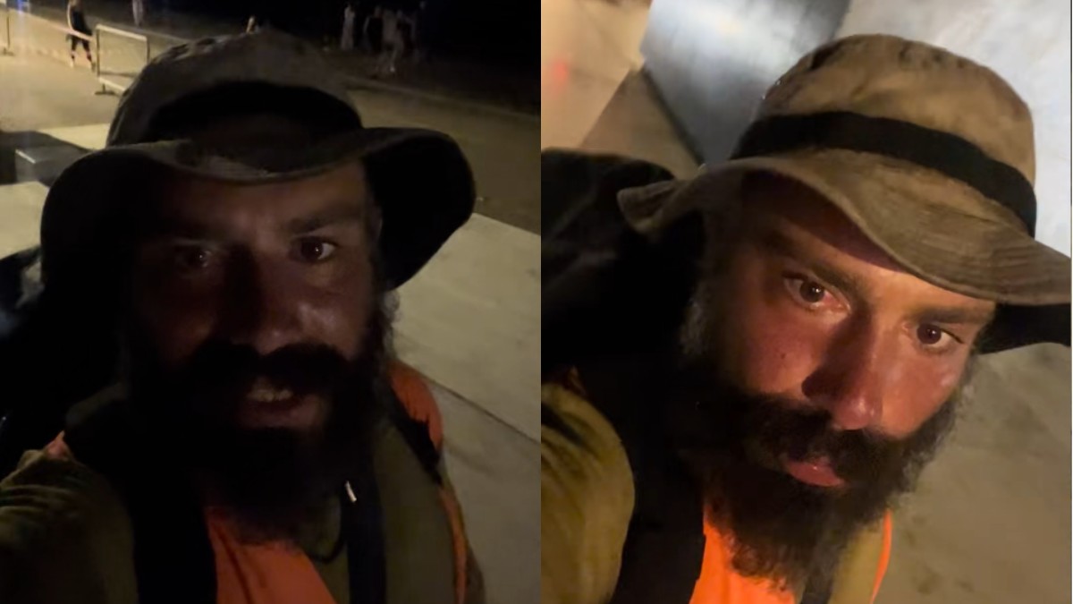 Ολοκλήρωσε το ταξίδι του! Ο άνδρας που ξεκίνησε από την Γερμανία για την Ελλάδα με τα πόδια, έφτασε στην Θεσσαλονίκη! Πόσες μέρες χρειάστηκε; 