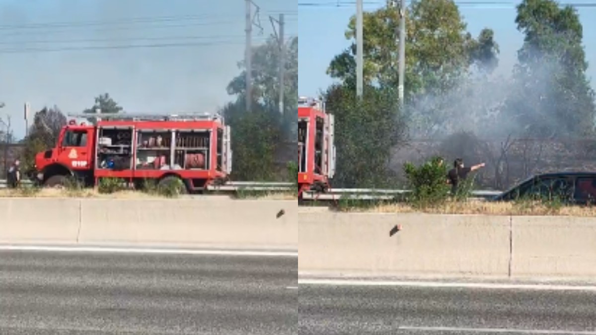 Φωτιά στους Αγίους Θεοδώρους: Συναγερμός στην Πυροσβεστική – Κυκλοφοριακές ρυθμίσεις στην Αθηνών–Κορίνθου