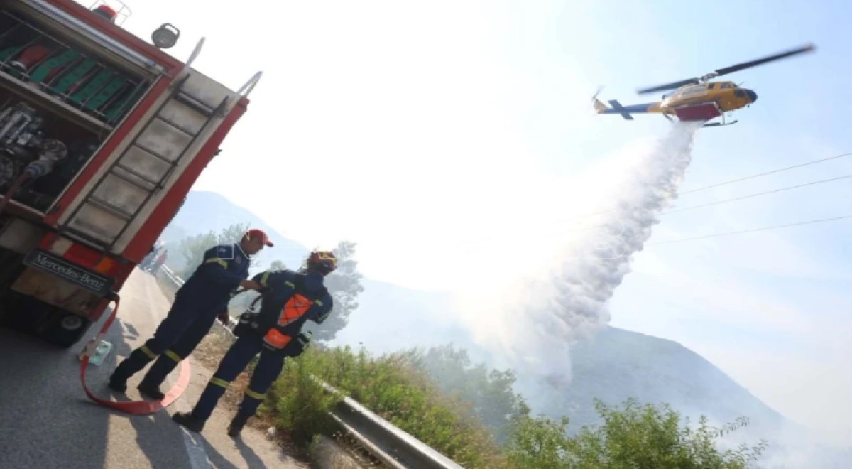 Συναγερμός στο Λουτράκι – Συνελήφθη ύποπτος για τη φωτιά στην Περαχώρα