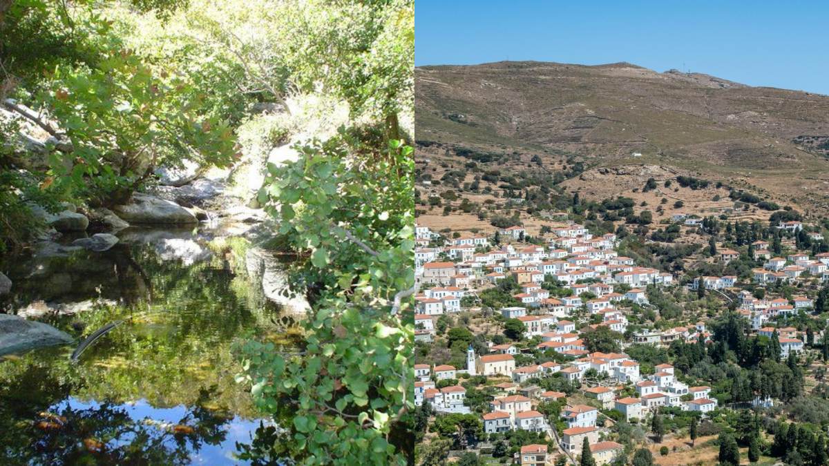 Ξέχνα τα ξερά τοπία: Αυτό είναι το καταπράσινο νησί των Κυκλάδων που πρέπει να επισκεφθείς