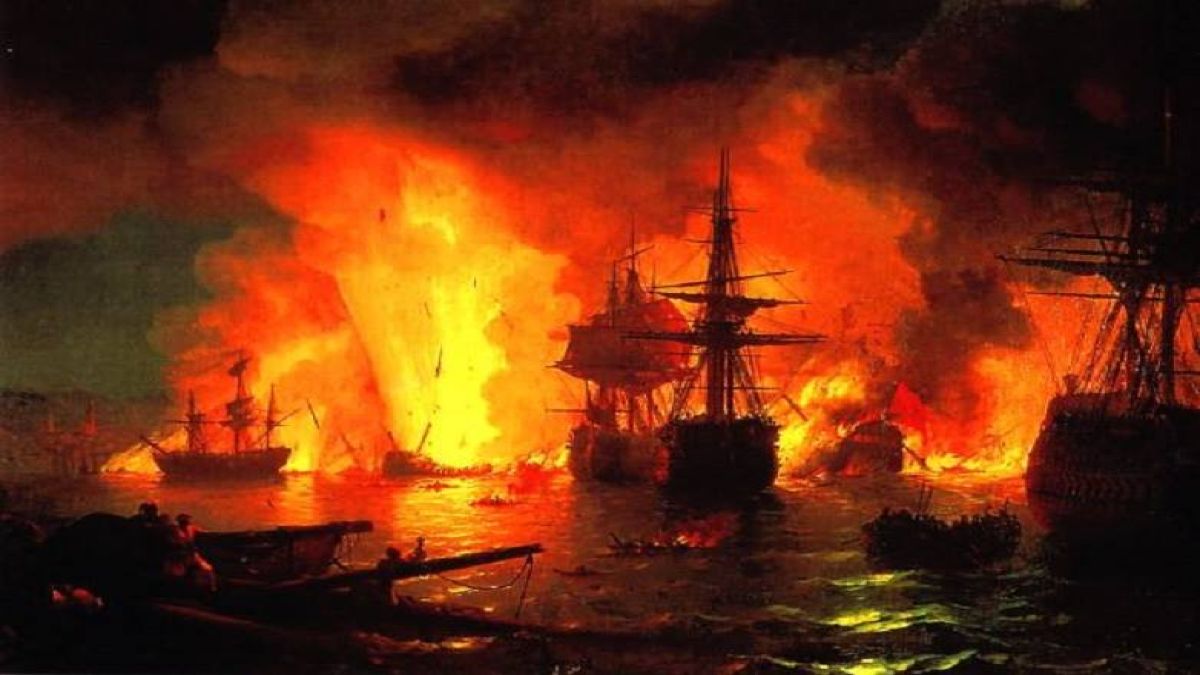 7 Ιουλίου 1770: Η πυρκαγιά του Τσεσμέ που άλλαξε την ισορροπία στη Μεσόγειο
