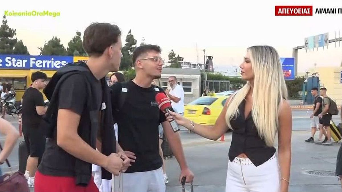 Εκδρομείς για Πάρο στη κάμερα του Mega: «Θέλουμε να είμαστε 4 βράδια άυπνοι, με διασκέδαση και πολύ αλκοόλ»: