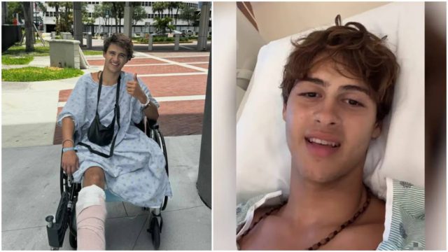 Χαμογελά ο Σταύρος Φλώρος: Στο Μαϊάμι και στο πλευρό του ο πατέρας του, 2 μήνες μετά το τραγικό ατύχημα