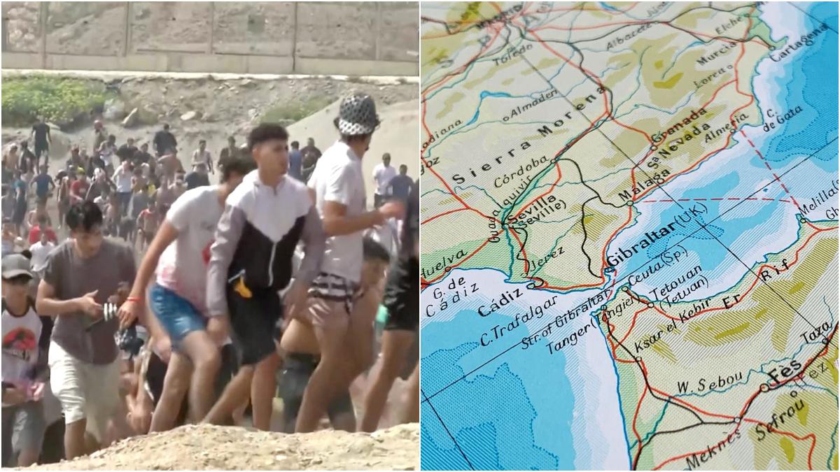 Μάθετε γεωγραφία: Οι 20.000 Μαροκινοί ΔΕΝ πέρασαν στην Ευρώπη αλλά στην ισπανική Θέουτα! Τι δεν γνωρίζετε;