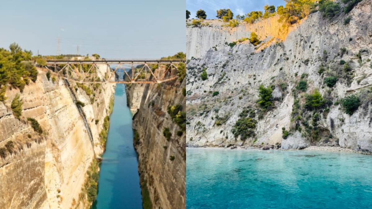 Απόλυτη αδρεναλίνη: Η εντυπωσιακή διαδρομή ανάμεσα στα βράχια του Ισθμού που μαγεύει τους τουρίστες!