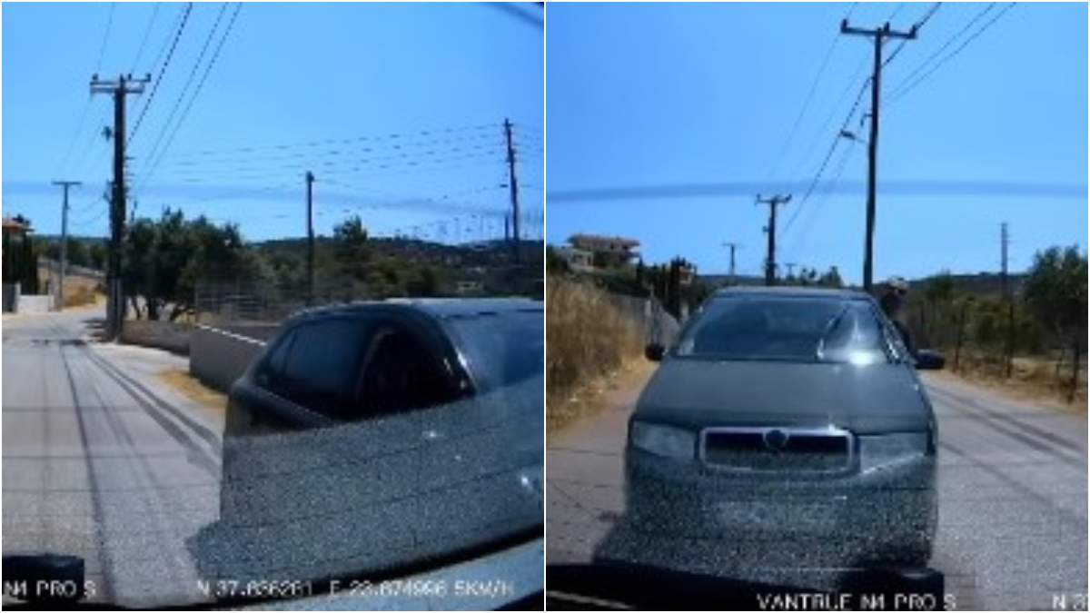 Τραμπούκος οδηγός στο Κορωπί: Κολλάει πίσω από άλλο ΙΧ και αρχίζει τις… «Παναγίες»!