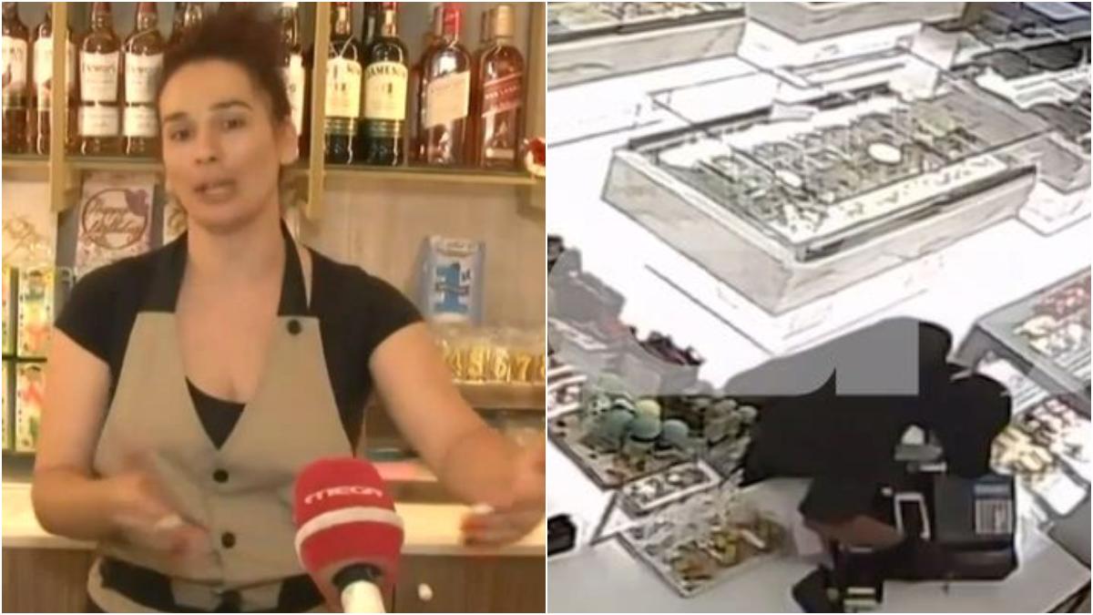 «Άρχισα να τον χτυπάω για να φύγει»: Η θαρραλέα υπάλληλος ζαχαροπλαστείου που αντιμετώπισε ληστή με τη σφουγγαρίστρα στη Νίκαια