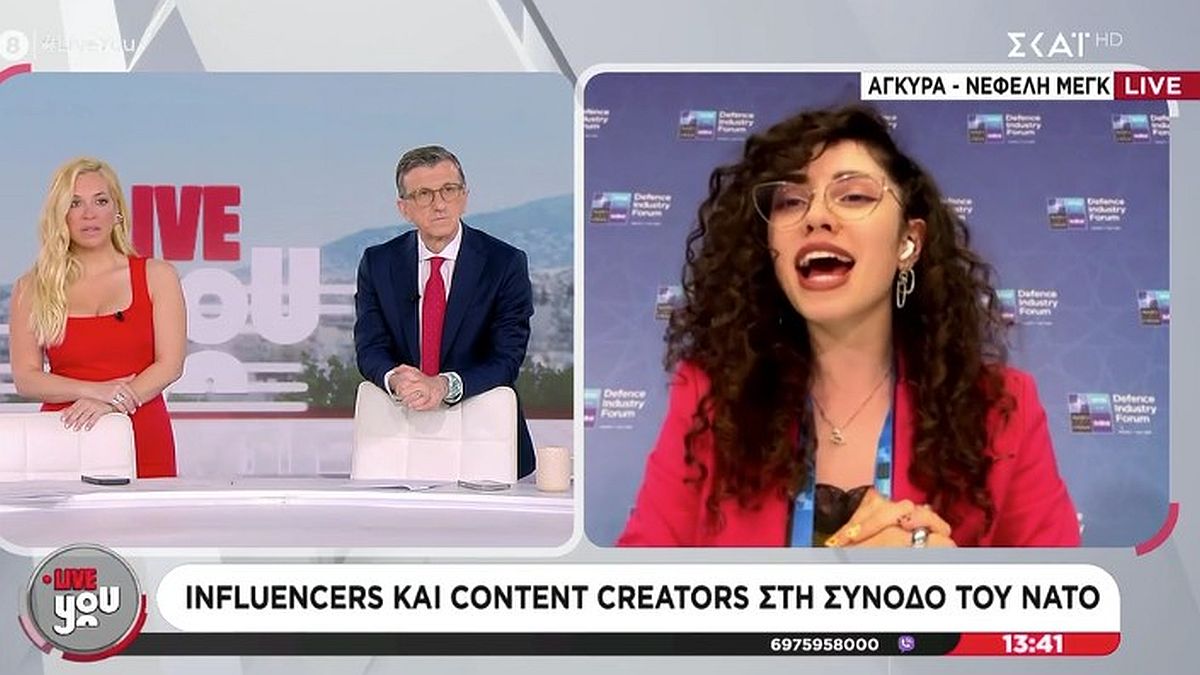 Τι δουλειά έχει η Νεφέλη Μεγκ στην Άγκυρα; Influencers και content creators στη σύνοδο του ΝΑΤΟ