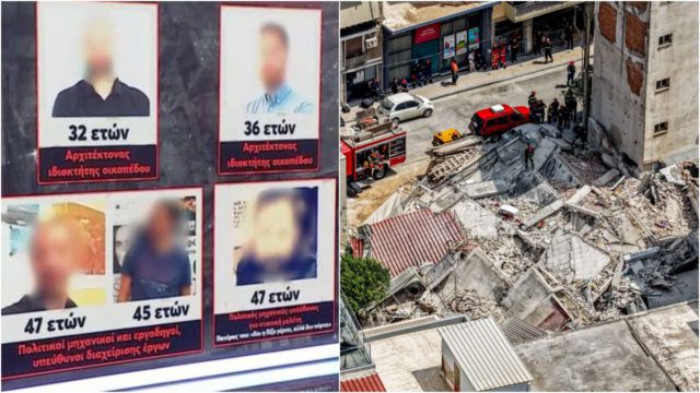 Τους έλεγαν ότι το κτίριο πέφτει κι εκείνοι ειρωνεύονταν! Οι άνθρωποι που έχτιζαν δίπλα από την πολυκατοικία στα Πετράλωνα