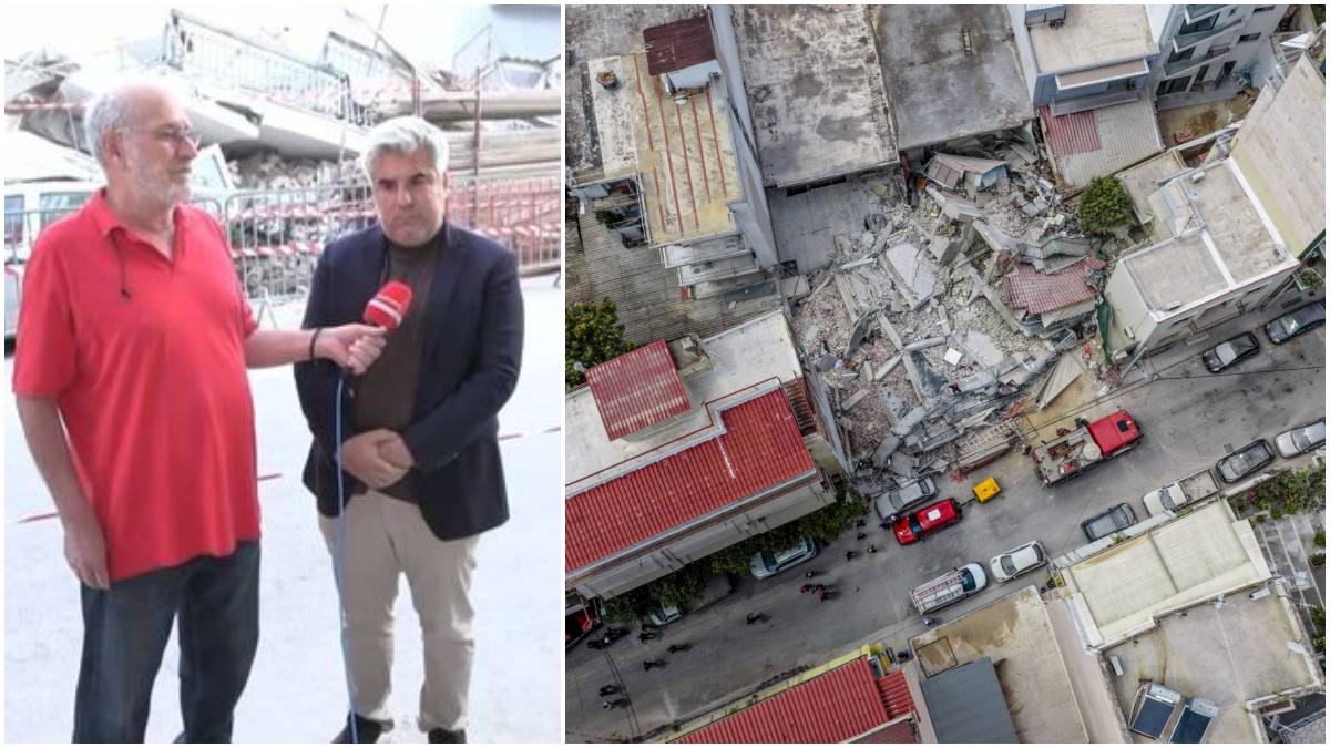 Θρίλερ στα Κάτω Πετράλωνα: «Είμαι σίγουρος ότι η εκσκαφή δεν έχει φτάσει στα πέντε μέτρα» – Αποκαλύψεις για την κατάρρευση της πολυκατοικίας