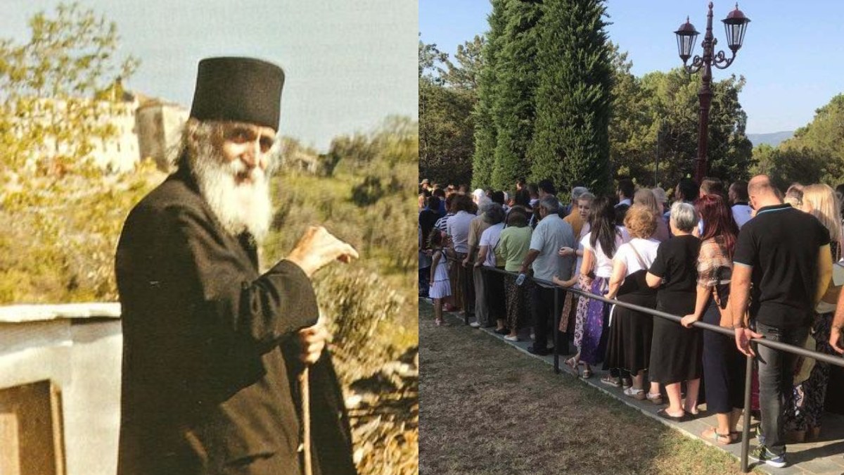 Κοσμοσυρροή στην Σουρωτή για τον Άγιο Παΐσιο: Από κάθε γωνιά της Ελλάδας οι πιστοί, ατελειώτες ουρές – Δείτε τα βίντεο