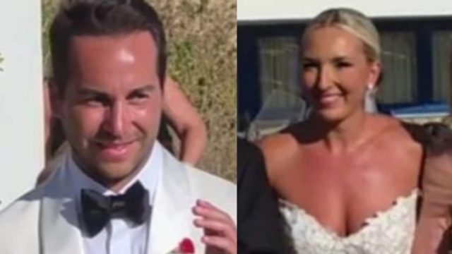 Ονειρικός γάμος στην Μύκονο: Η στενή συνεργάτιδα του Τραμπ παντρεύτηκε κάτω από τους ανεμόμυλους (Βίντεο)