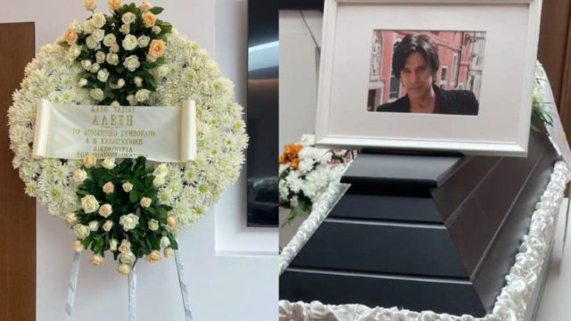 Το ύστατο χαίρε στον Αλέξη Σταμάτη: Βαρύ το κλίμα στο αποτεφρωτήριο της Ριτσώνας – Ποιοι έδωσαν το «παρών» (Φωτογραφίες)