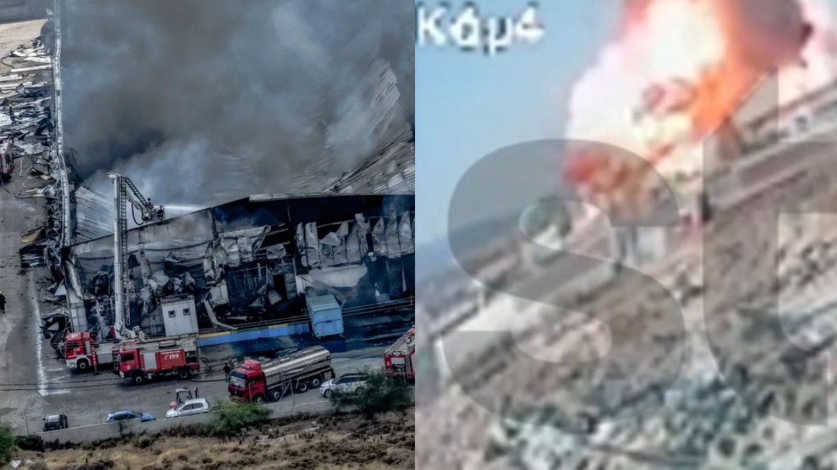 Πύρινος εφιάλτης στον Ασπρόπυργο με βαριά τραυματισμένους: Βίντεο ντοκουμέντο από την δεύτερη έκρηξη!