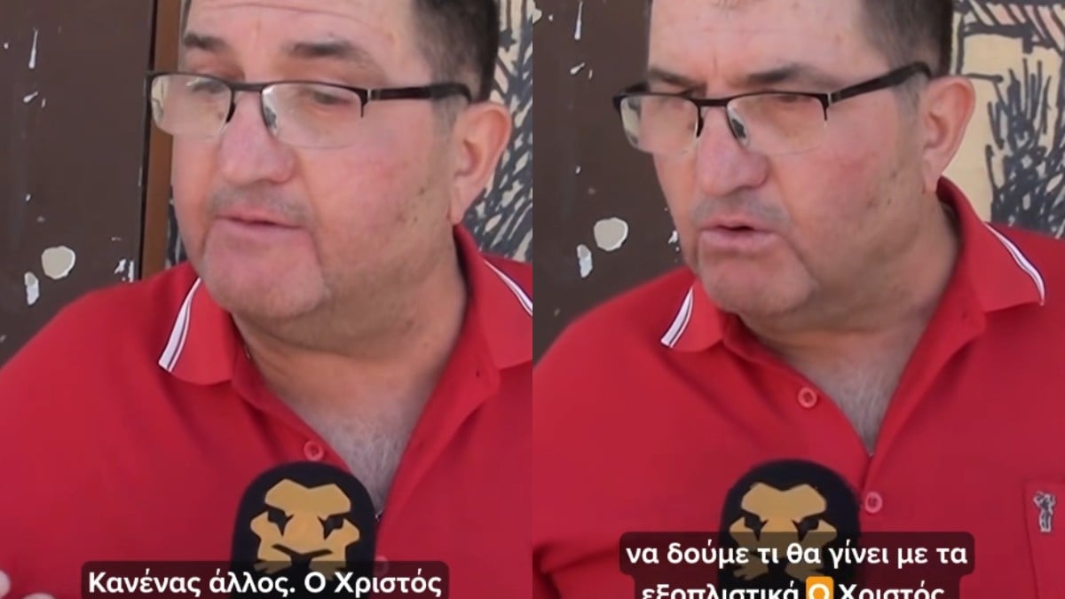 «Ο μόνος κατάλληλος ηγέτης είναι ο Ιησούς Χριστός»: Ρεπόρτερ ρωτάει άνδρα για τα νέα κόμματα στη πολιτική σκηνή και δίνει… ρεσιτάλ