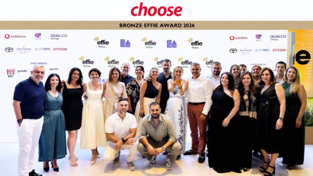 Bronze Effie Award στην Choose και τη Φυσικό Αέριο Ελληνική Εταιρεία Ενέργειας για την καμπάνια «Πίσω από τα Φώτα»