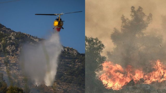 Νέα φωτιά στον Ασπρόπυργο: Στην θέση Λάκκα Κατσαρή – Συγκλονίζει η μάχη στο Ποικίλο Όρος, μεταφέρθηκαν ασθενείς από το Δαφνί