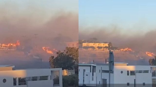 Μεγάλη πυρκαγιά στην Κάρυστο: «Η φωτιά είναι ήδη στις αυλές των σπιτιών» – Μήνυμα από 112 για εκκένωση