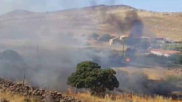 Συναγερμός στη Λέσβο: Μεγάλη κινητοποίηση της Πυροσβεστικής για φωτιά κοντά σε οικισμό στο Σκαλοχώρι