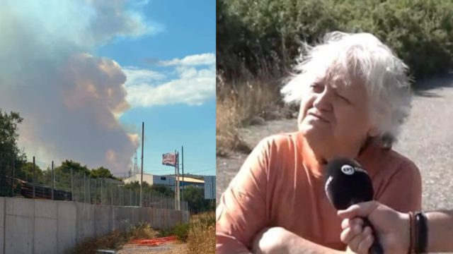 Τα πρώτα βίντεο και φωτογραφίες από τη μεγάλη φωτιά στην Οινόη: Επηρεάζονται δρομολόγια του Προαστιακού – Συγκλονίζουν οι κάτοικοι