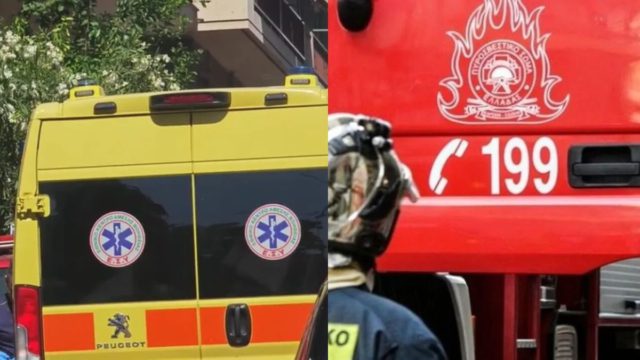 Σοκ στα Πατήσια: Νεκρή μια ηλικιωμένη από την φωτιά στο κτίριο – Δίνει μάχη στο νοσοκομείο ο σύζυγος της [βίντεο]