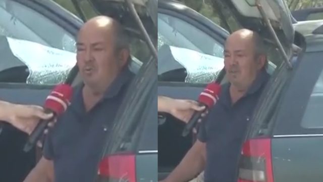 Συγκλονίζουν οι μαρτυρίες από την Βοιωτία: Αρνείται να αφήσει τον σκύλο του – Του αρνήθηκαν εκκένωση [βίντεο]