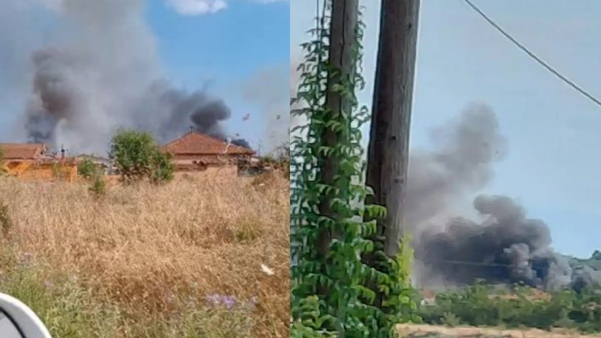Φωτιά στην Χαλκιδική: Καίει δίπλα σε σπίτια, σηκώθηκαν εναέρια μέσα – Μήνυμα από το 112