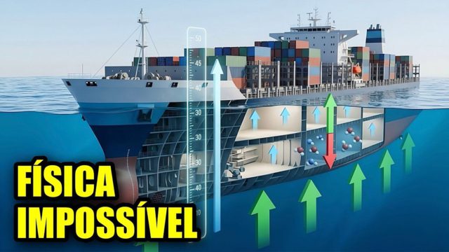 Γιατί τα γιγαντιαία πλοία 600.000 τόνων δεν βυθίζονται;