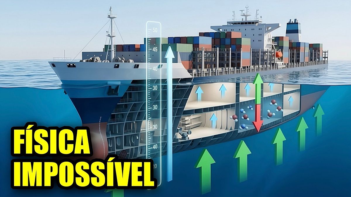 Γιατί τα γιγαντιαία πλοία 600.000 τόνων δεν βυθίζονται;