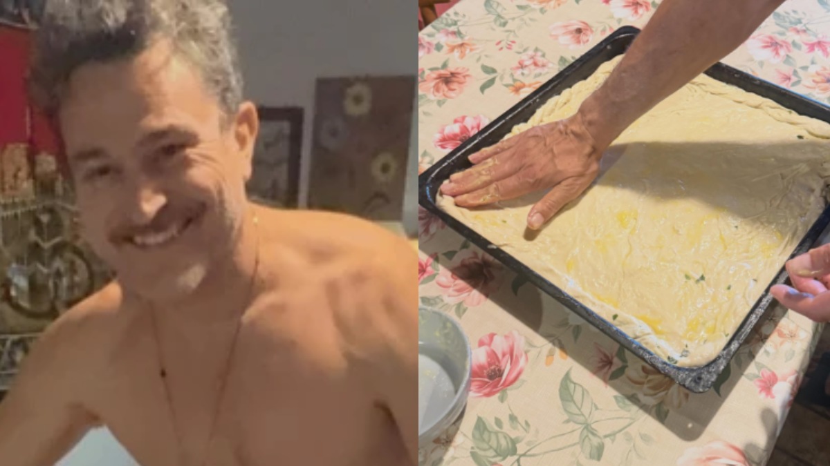 Ο Γιώργος Καραμίχος έγινε Masterchef : Η παραδοσιακή βλάχικη χορτόπιτα που έφτιαξε με τους γονείς του