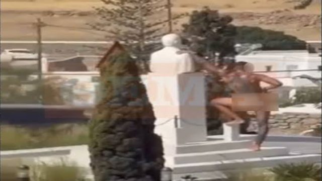 Μύκονος: Γυμνός άνδρας προκάλεσε αναστάτωση στους δρόμους του νησιού – Συνελήφθη μετά από επιχείρηση της ΕΛ.ΑΣ.