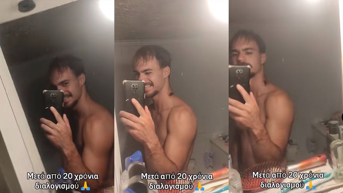 Τρελάθηκε ο κόσμος: Τύπος ποζάρει με μια κατσαρίδα πάνω στο σώμα του!