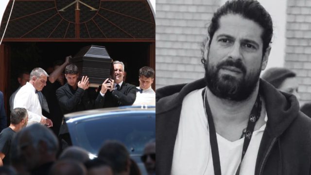 Βαρύ πένθος στην κηδεία του Λορέντζο Καριέρε: Η συγκινητική κίνηση από τους γιους του που λύγισε τους πάντες