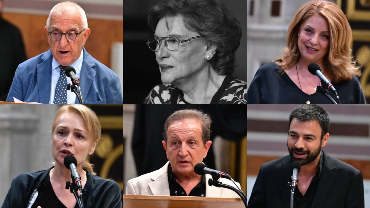 «Λύγισαν» Κακλαμάνης, Γκερέκου, Γεωργίου, Παλληκαράκη και Μπιμπίλας: Οι επικήδειοι που συγκλόνισαν για τον θάνατο της Κοντού