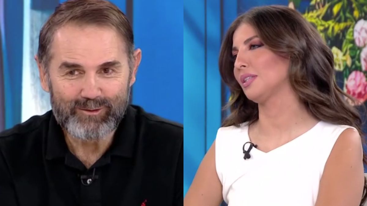 «Έλιωσε» ο Μπαλάσκας από το σχόλιο της Καραβάλτσιου: «Αχ, είστε τόσο καλή, τόσο ευγενική, με κάνατε αλοιφή»