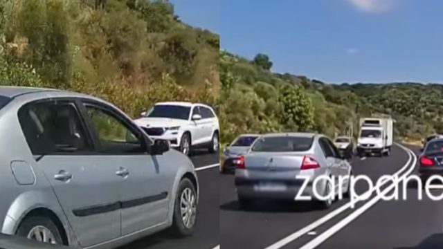 Ασυνείδητος οδηγός στην Κρήτη: Κάνει παράνομη προσπέραση και ήρθε ένα βήμα πριν την σύγκρουση, δείτε βίντεο