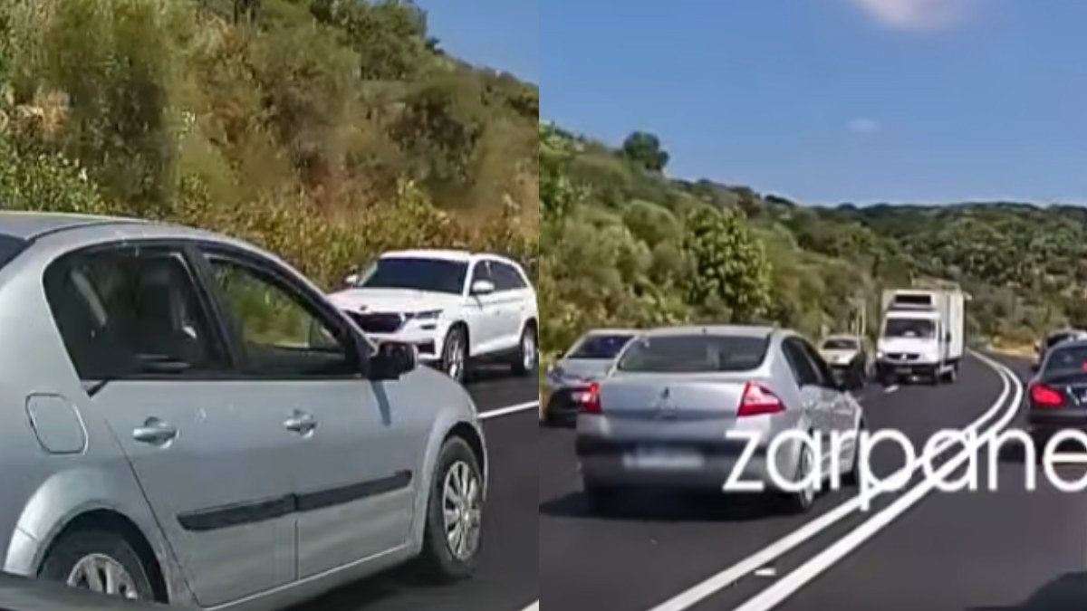 Ασυνείδητος οδηγός στην Κρήτη: Κάνει παράνομη προσπέραση και ήρθε ένα βήμα πριν την σύγκρουση, δείτε βίντεο