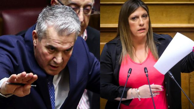 Νέος γύρος έντασης στη Βουλή: Επανήλθε ο Κυριαζίδης μετά το «πήγαινε κάνε κανένα παιδί» στην Κωνσταντοπούλου [βίντεο]