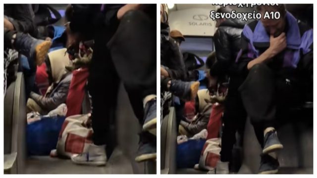 Τραγικές εικόνες μέσα στο λεωφορείο Α10 – Τολμούσες να μπεις;