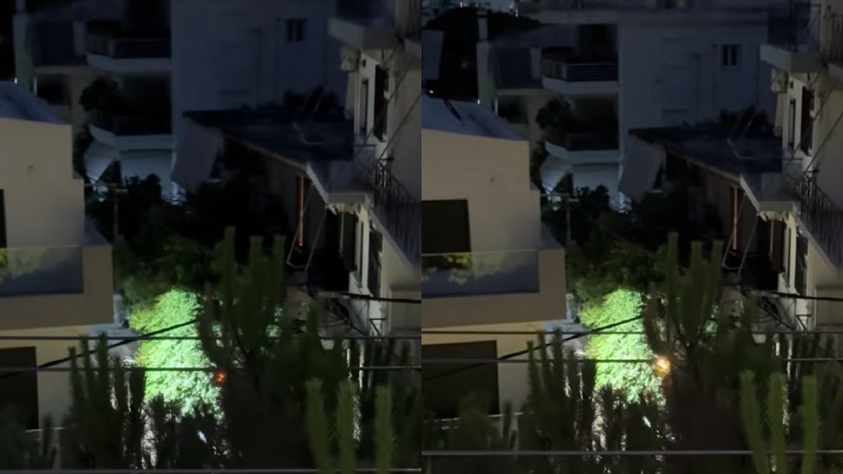 Βίντεο σοκ στο Μαρούσι: Καλώδια ρεύματος πετούν φλόγες! Από θαύμα δεν έχει προκληθεί πυρκαγιά